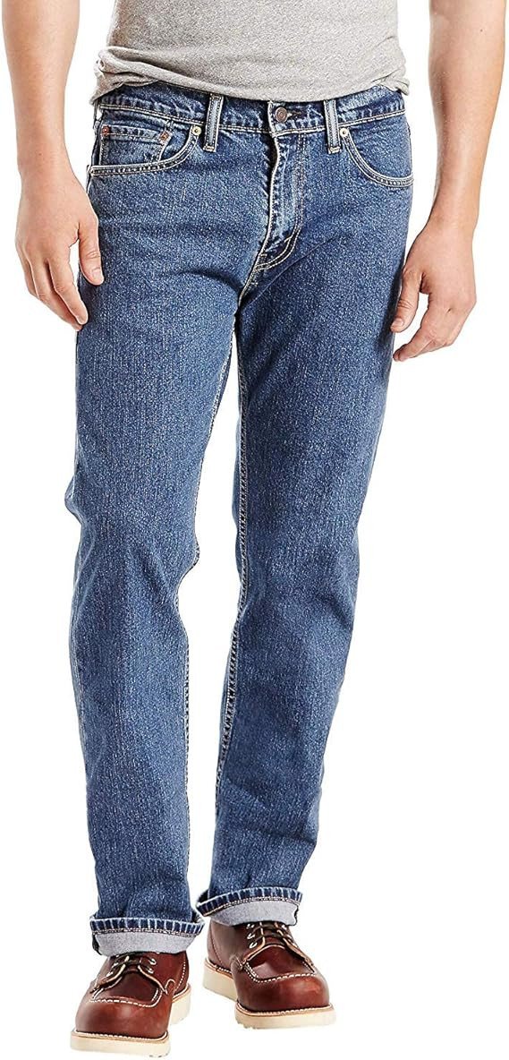 Levi's Men's 505 Regular Fit Jeans (Also Available in Big & Tall)