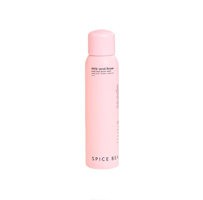 Milk & Rose Hair and Body Mist | Hydrating Floral Body Spray & Hair Perfume with Rose, Goat Milk, Chamomile, Lavender & Honey | Refreshing Mist for Skin, Hair & Clothing | 6.7 oz